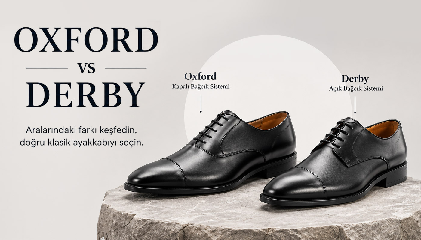 Oxford ve Derby Ayakkabı Arasındaki Fark Nedir? Hangisi Tercih Edilmeli?