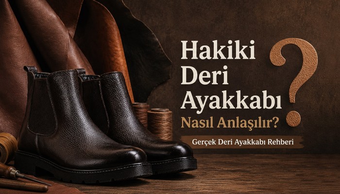 Hakiki Deri Ayakkabı Nasıl Anlaşılır? Gerçek Deri Ayakkabı Rehberi